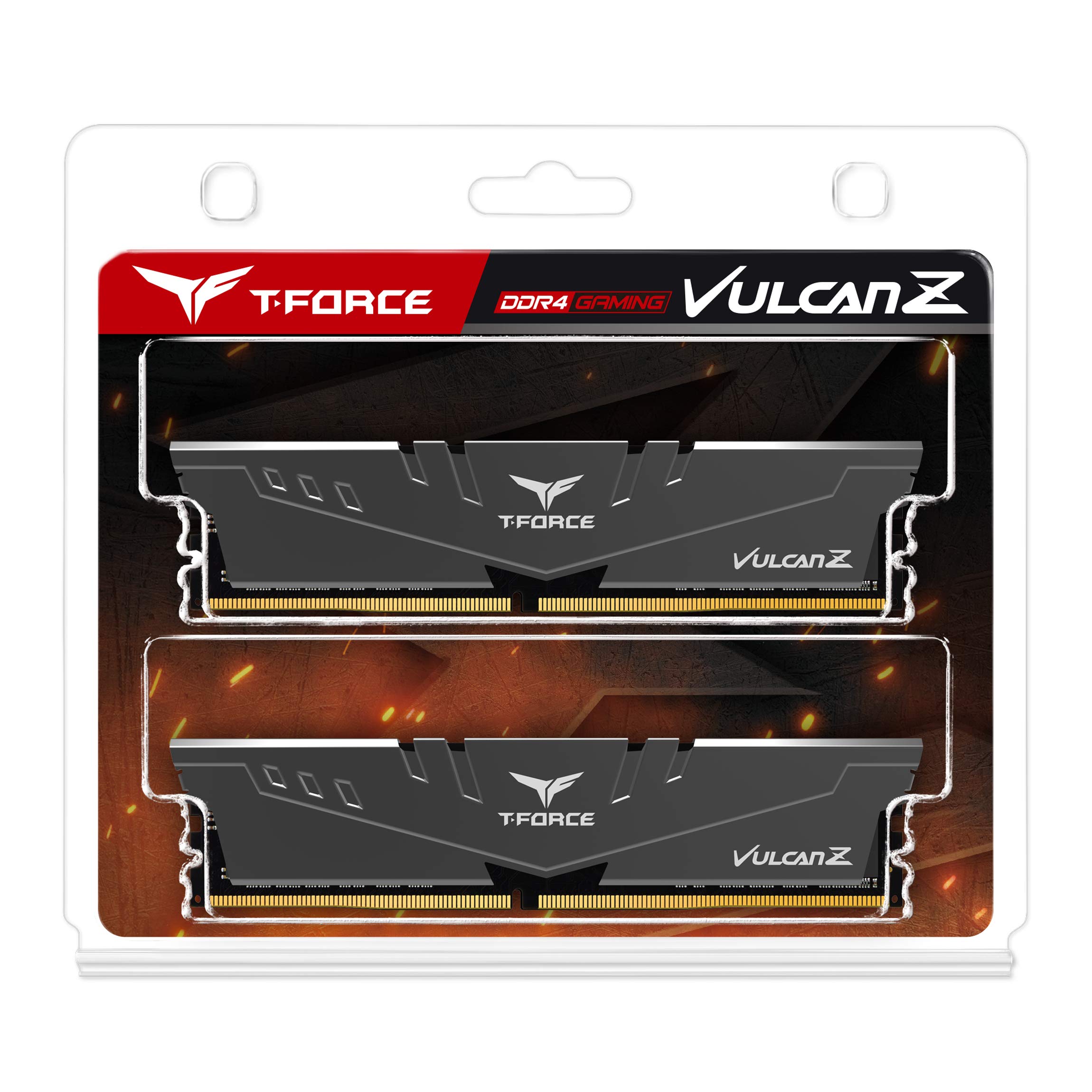 2枚　TEAMGROUP Vulcan Z 16GB DDR4 3200MHz TeamGroup T-FORCE VULCAN Z 16GB (2 x 8GB) DDR4-3200 PC4-25600 CL16